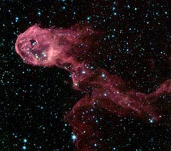 Dark Globule in IC 1396