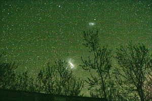 Large and small magellanic clouds
