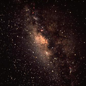 Milky Way galaxy in Sagittarius