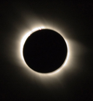 Corona at totality