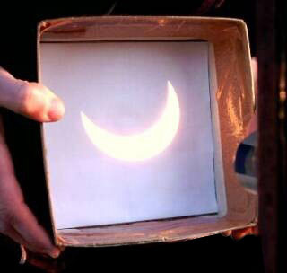 Partial solar eclipse