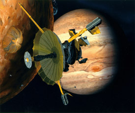 Galileo over Io