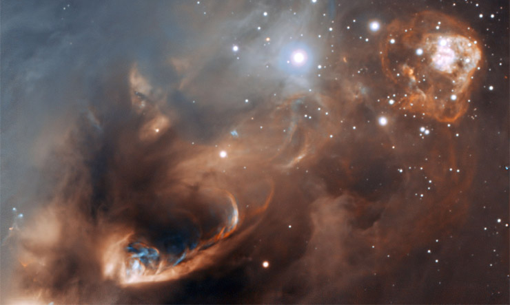 Star-forming region NGC 6729