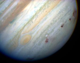 Comet Shoemaker-Levy-9's collision with Jupiter