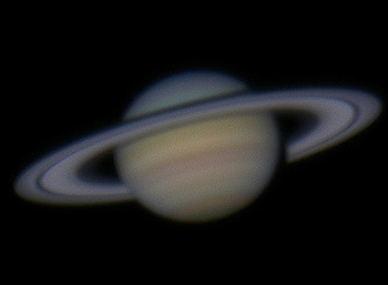 Saturn, through 82" telescope
