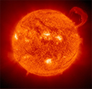 EIT 304Å image of the sun